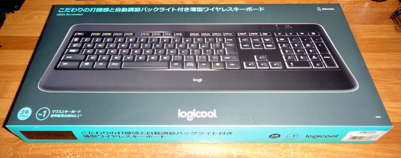 ロジクール(Logicool) ワイヤレスキーボード K800t｜こだわりの打鍵感と自動調節バックライト付き薄型ワイヤレスキーボード